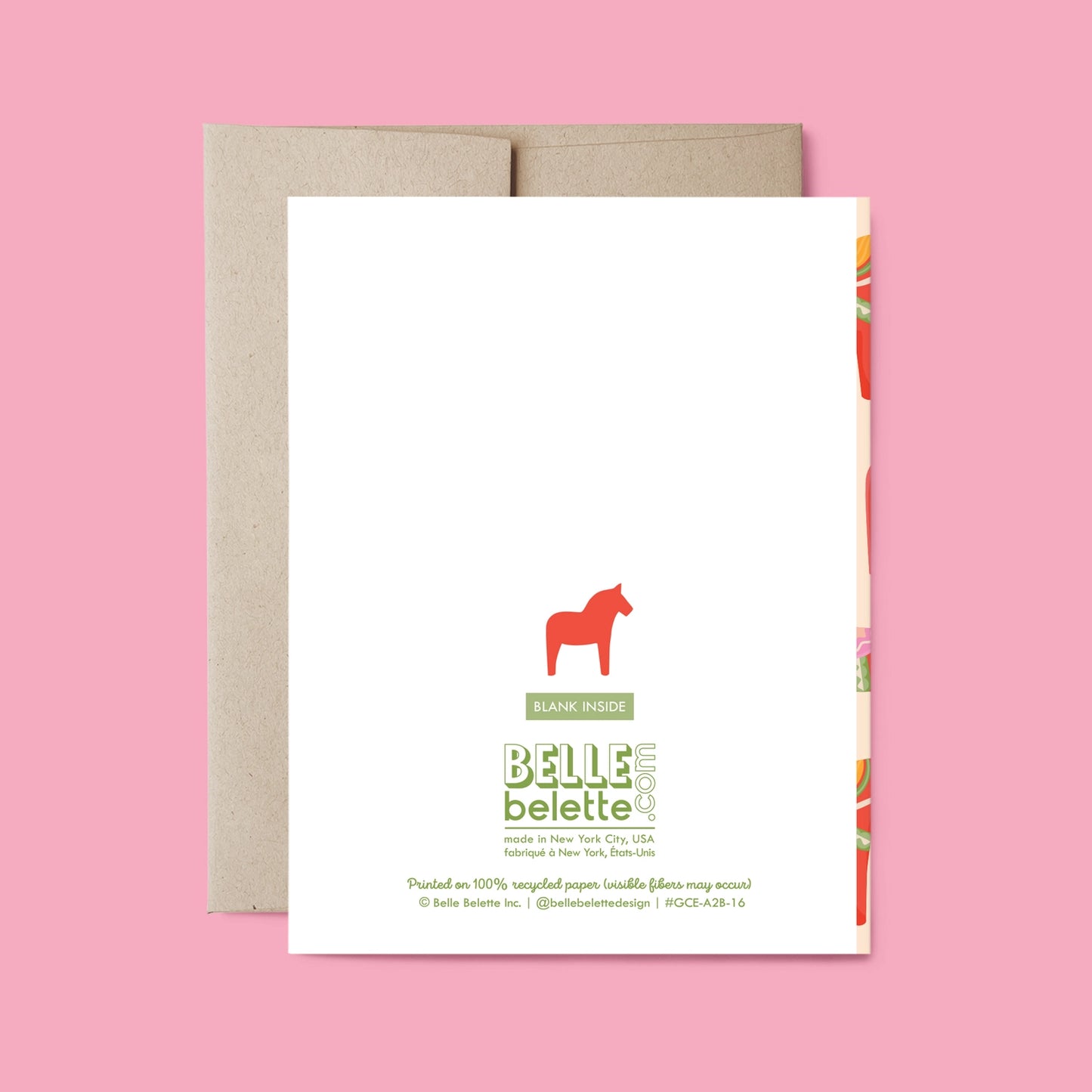 Greeting Cards - Swedish Dala Horse