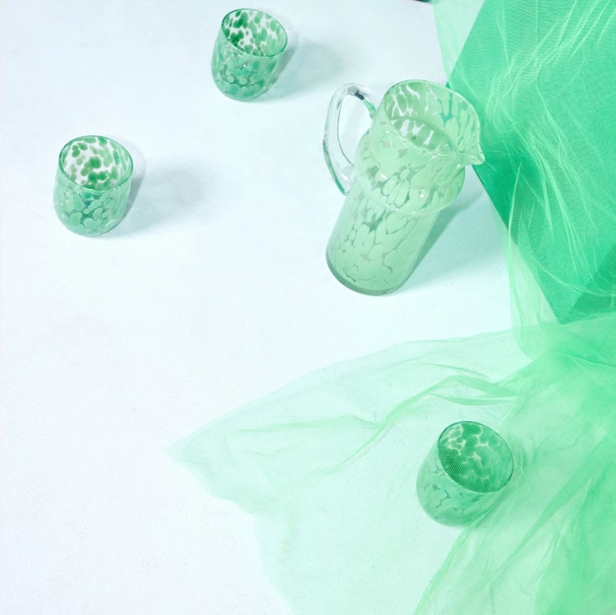 Confetti Jug, 50oz, Green
