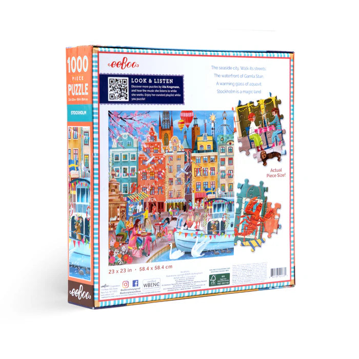 Stockholm 1,000-Piece Puzzle