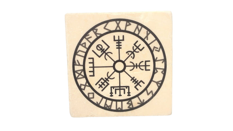 Coaster - Vegvisir "Viking Compass"