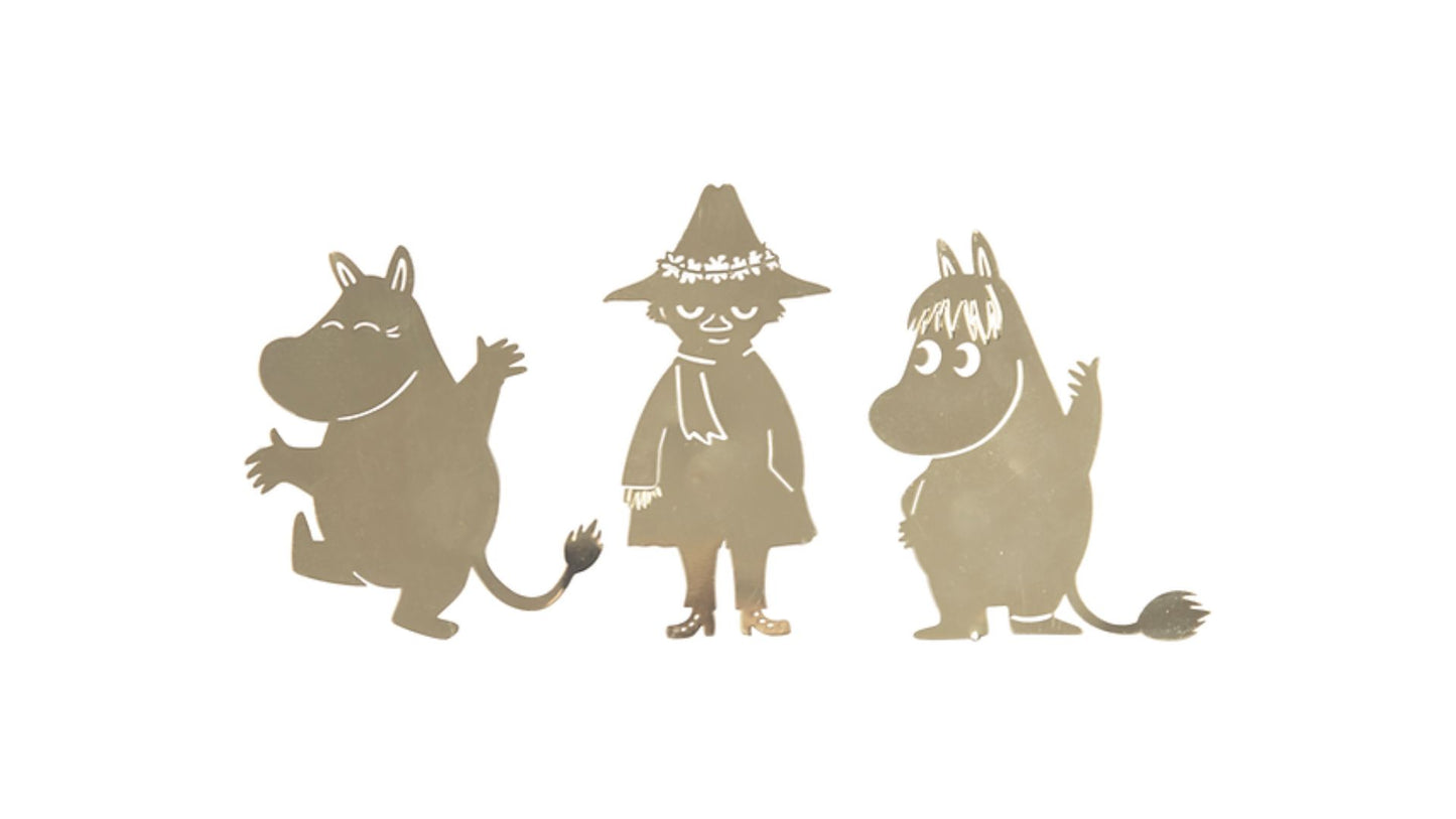 Moomin Magnets - Moomin, Snufkin, and Snorkmaiden