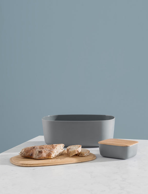 BOX-IT Bread Box - Warm Grey