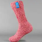 Icelandic Saga Socks - Nordic Red - UK 3-5 | EU 35-38 | US 5.5-7.5 W