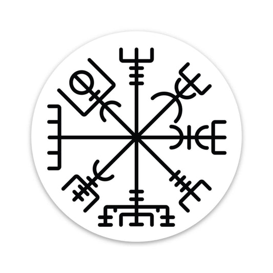 Vegvisir Viking Compass Sticker