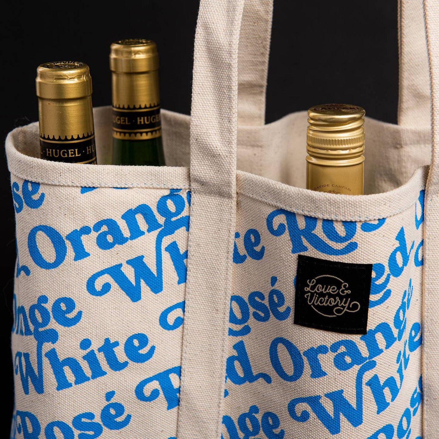 Tote the Good Stuff Wine Bottle Tote