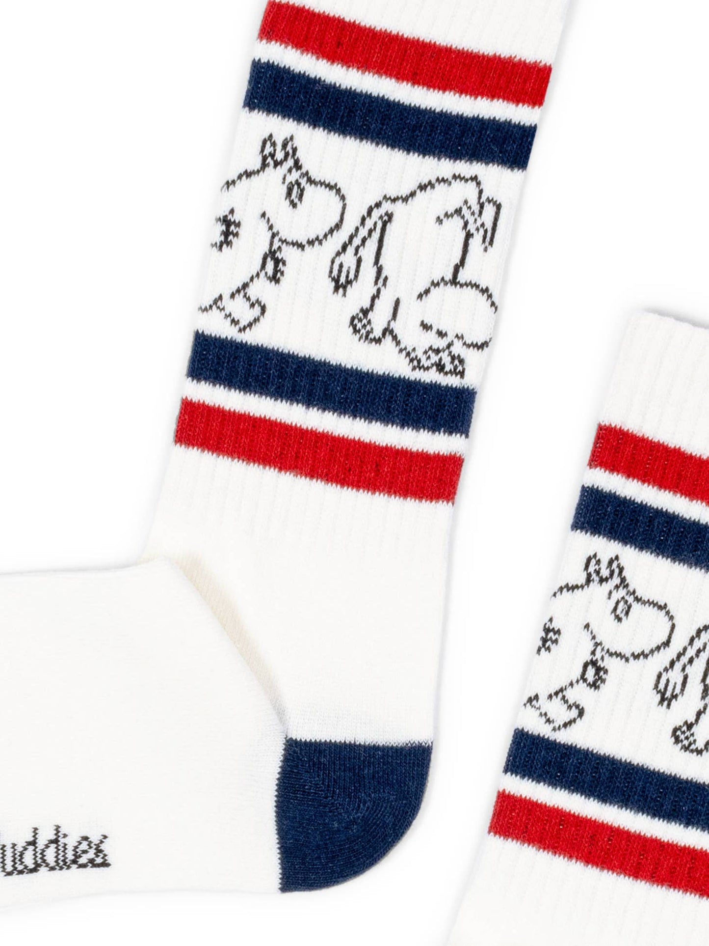 Moomintroll Retro Socks - Red