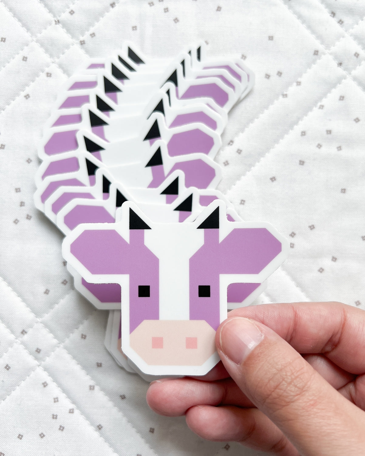 Annabelle Vinyl Sticker - Purple