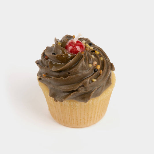 Buon Appetito Cupcake Candle - Chocolate