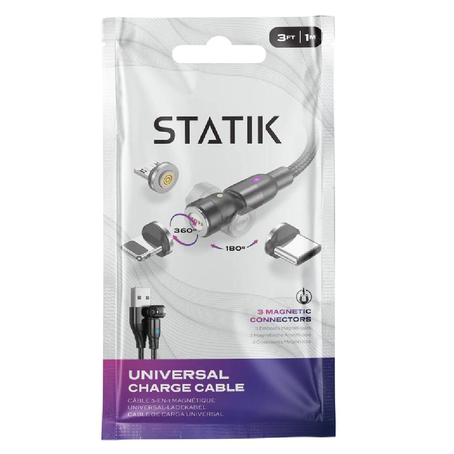 Statik 360 Universal Charge Cable