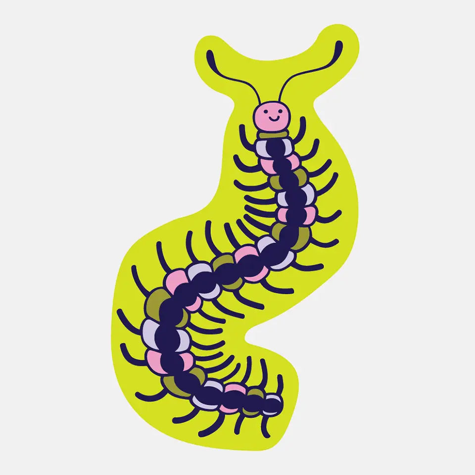 Centipede Sticker
