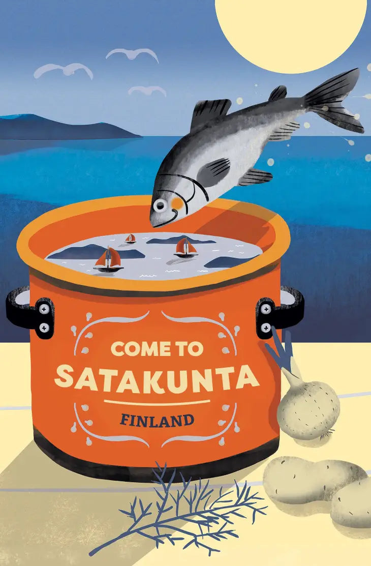 Postcard - Come to Satakunta by Minna Viitalähde