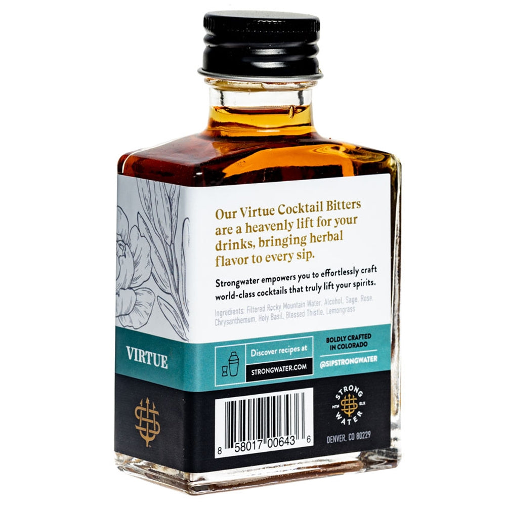 Rose Bitters Strongwater - Virtue- Rose Sage Cocktail Bitters – Drøm