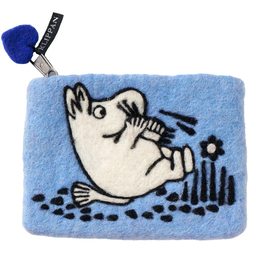 Moomin Klippan Handmade Handbag - Light Blue