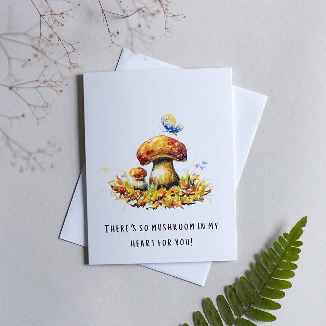 Greeting Cards - Punny Mushroom