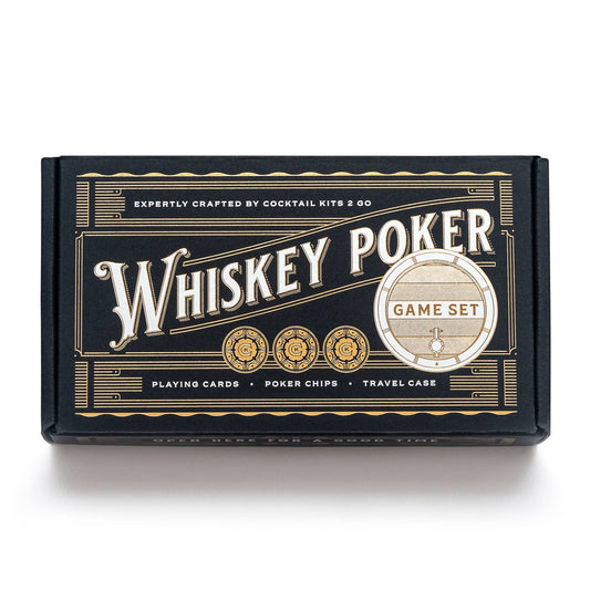 Whiskey Poker Game Set