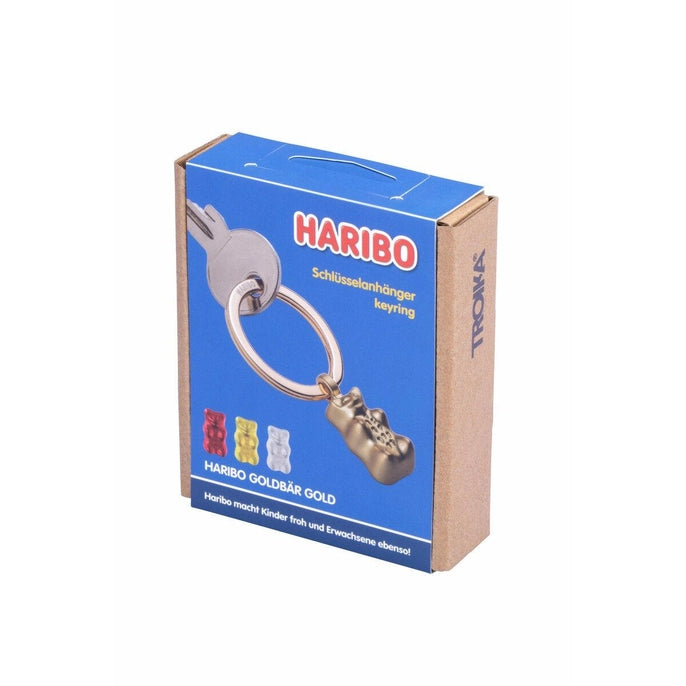 Troika Haribo Gold Gummy Bear Keychain