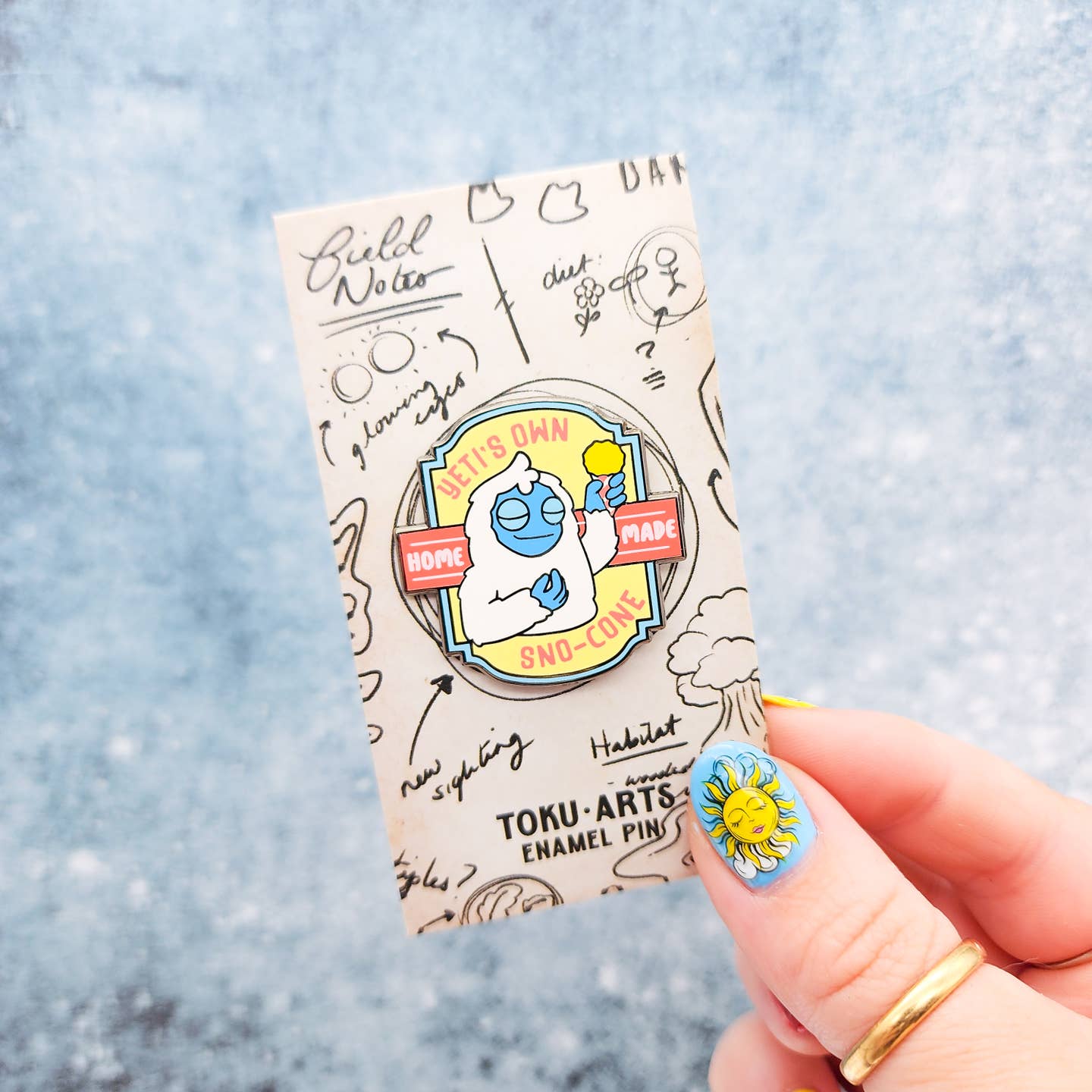 Yeti's Own Enamel Pin