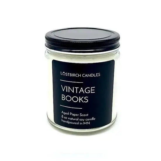 Lostbirch - Vintage Books Candle