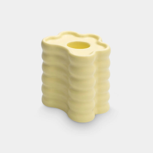 Octaevo Flora Candle Holder - Large Yellow