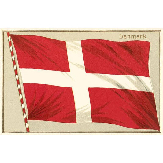 Greeting Card - Flag of Denmark