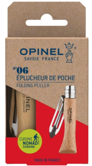 Opinel No.06 Folding Peeler