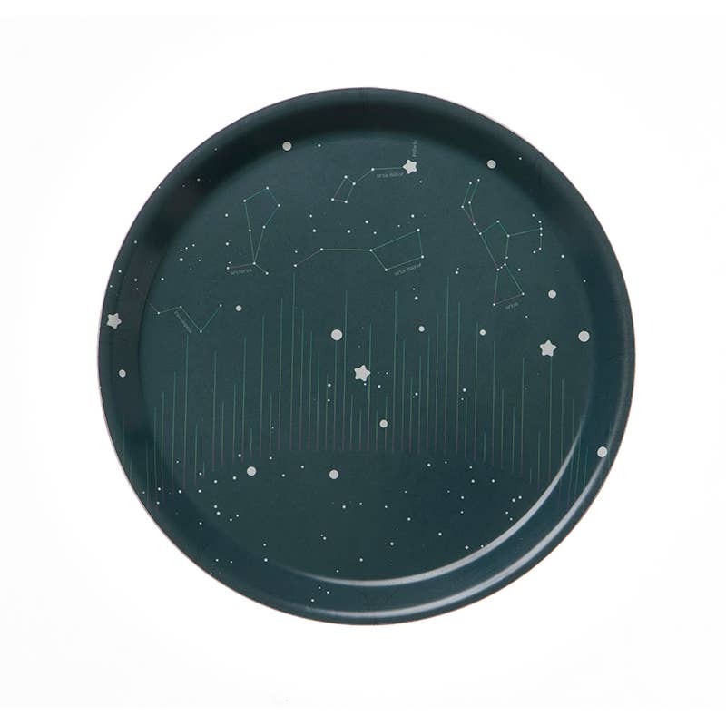 Round Tray - Northern Lights (Small)