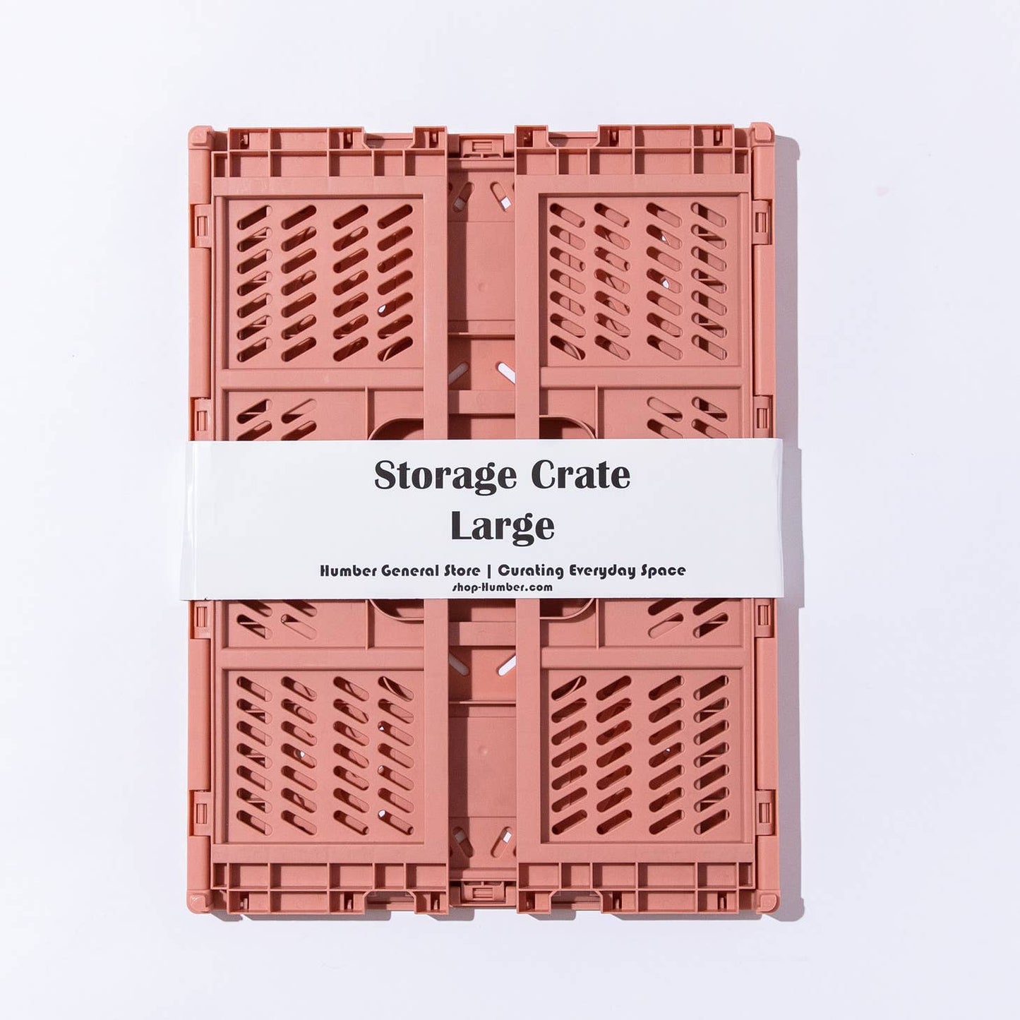 Humber Large Storage Crate - Apricot