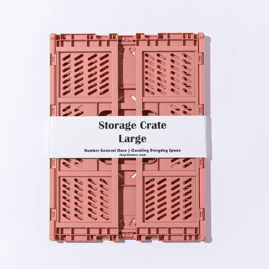 Humber Large Storage Crate - Apricot