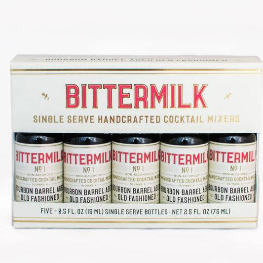 Bittermilk - Single Serve Bourbon Barrel Aged Old Fashioned 5 Pack