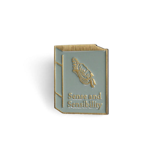 Jane Austen Sense and Sensibility Enamel Book Pin