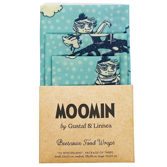 Moomin Beeswax Wrap Three-Pack - In Winterland