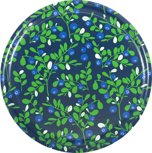 Round Tray - Varpu Blueberry