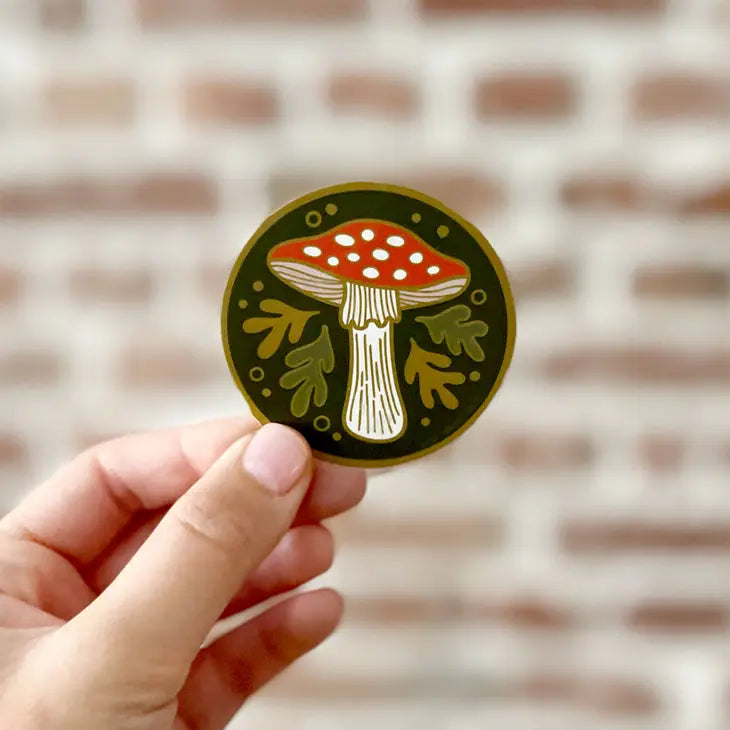 Agaric Mushroom Sticker