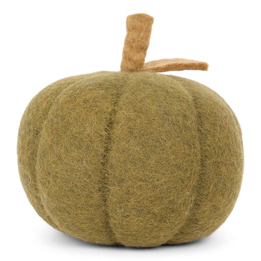 Felt Pumpkin - Green