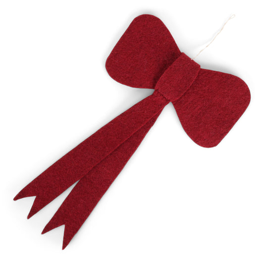Felt Red Bow - Large