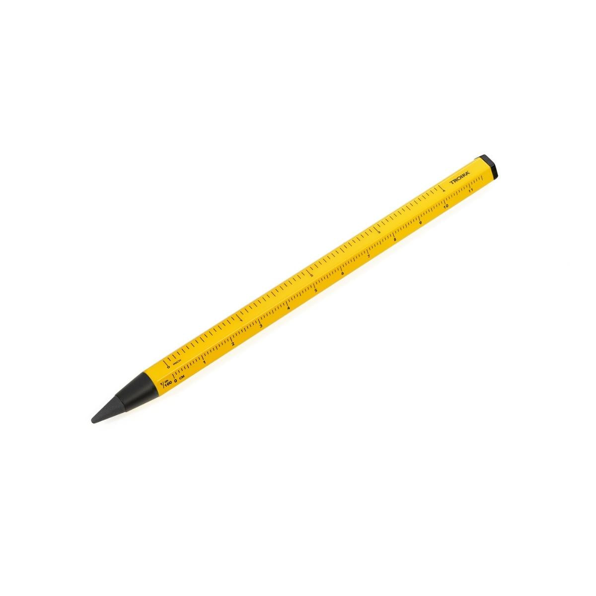 Troika Multi-Tasking Construction Endless Pencil 12.5 Miles - Yellow