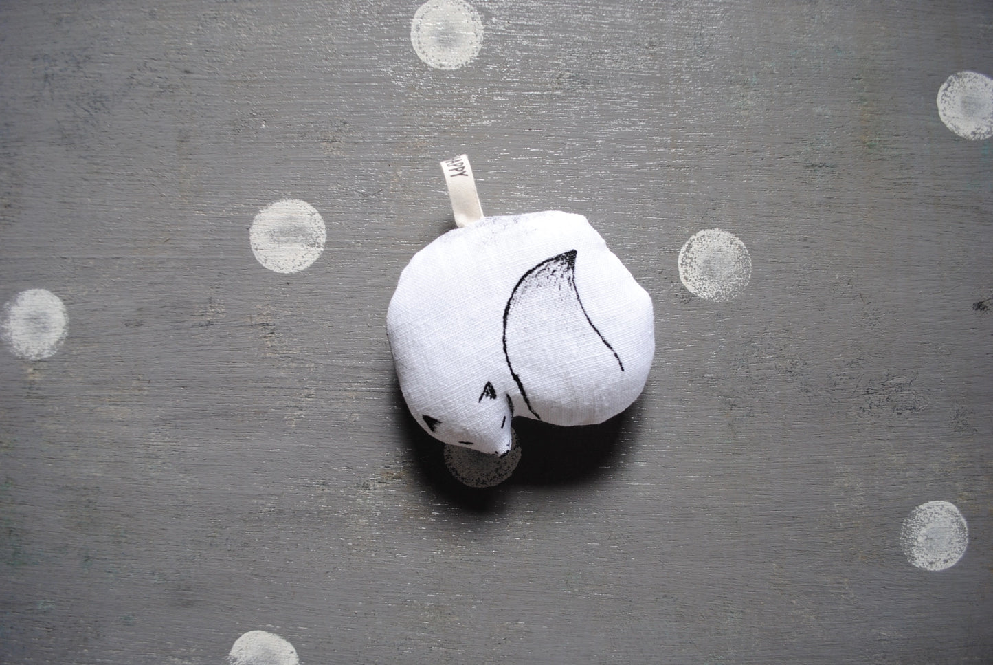 Arctic Animal Ornament - Snow Fox