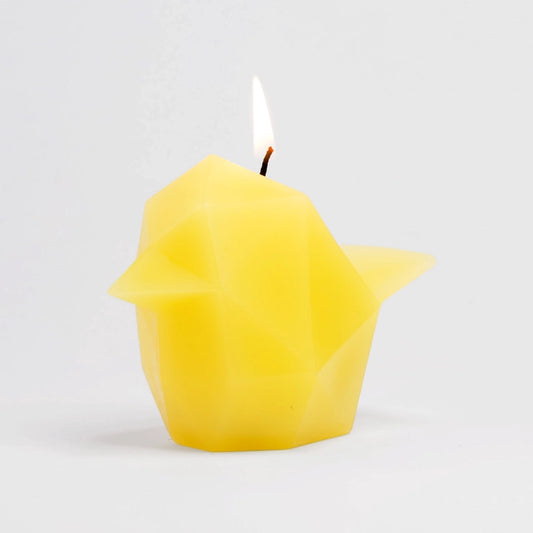 Pyropet Bibi Bird Skeleton Candle - Yellow