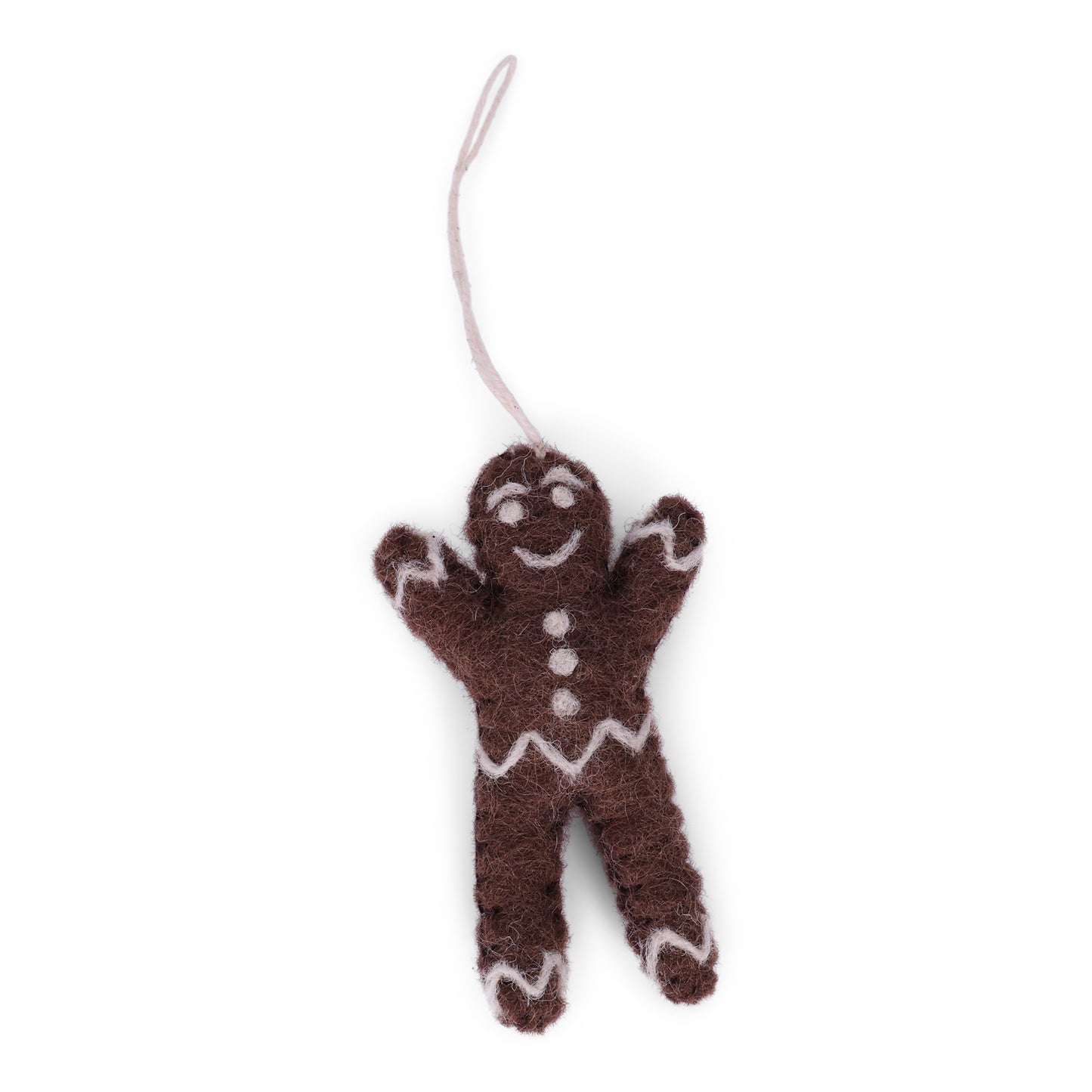 Felt Gingerbread Man Ornament