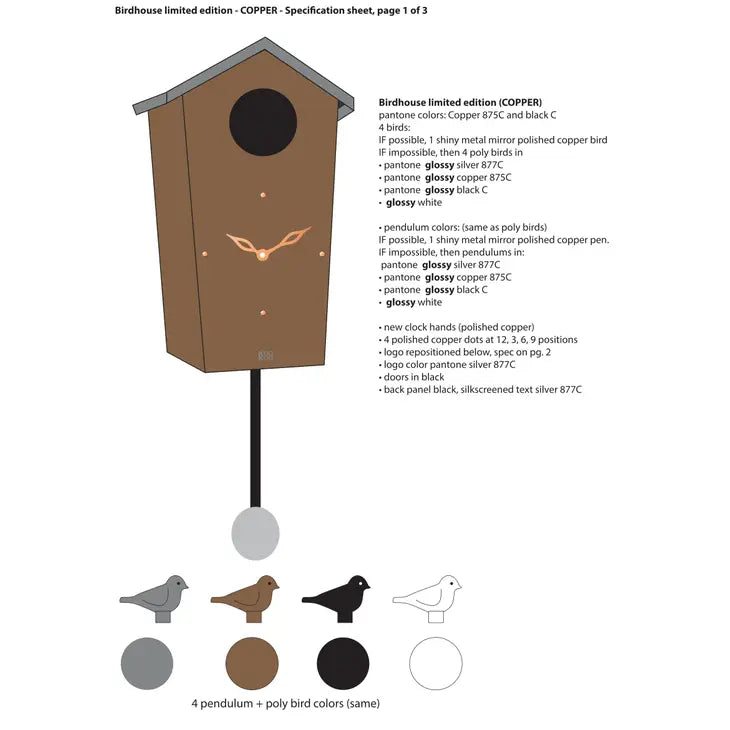 KOOKOO Birdhouse - Copper