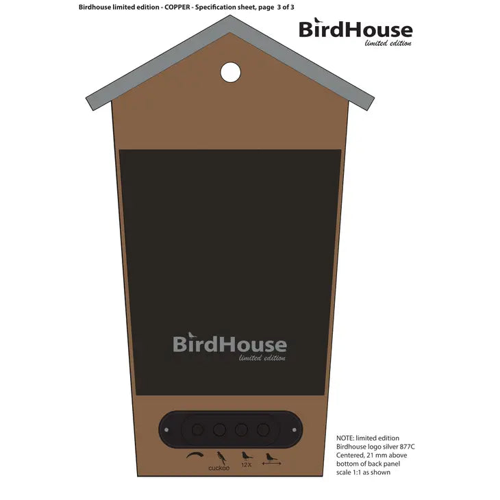 KOOKOO Birdhouse - Copper