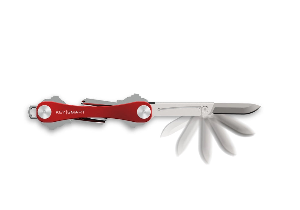 KeySmart Mini Knife; Stainless Steel