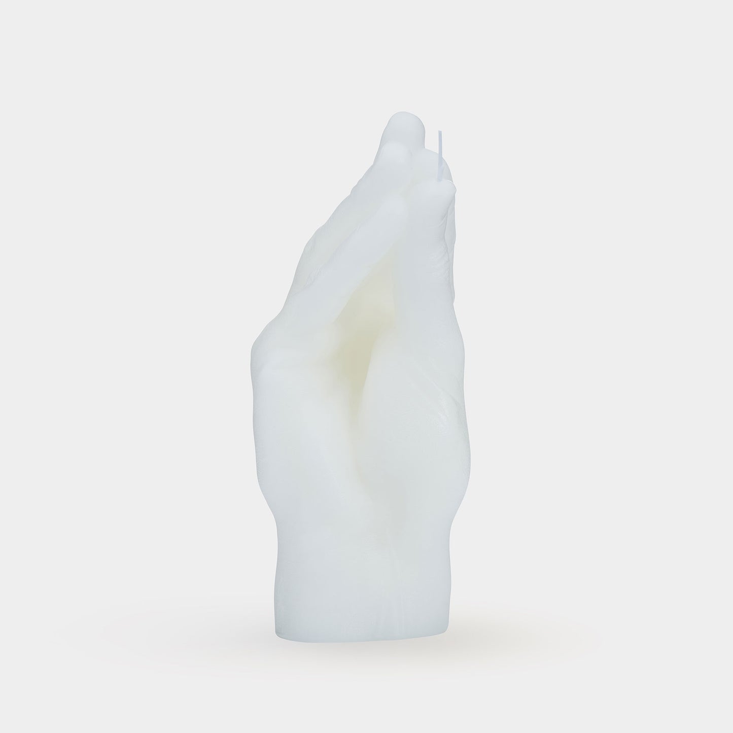 Candlehand Italian Gesture - White