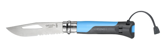 Opinel No.08 Outdoor with Whistle (Blue)