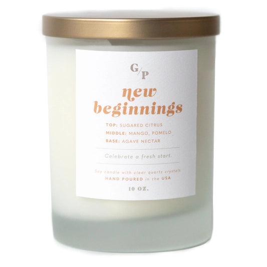 The Ritual Collection 10oz - New Beginnings (Sparkling Citrus)