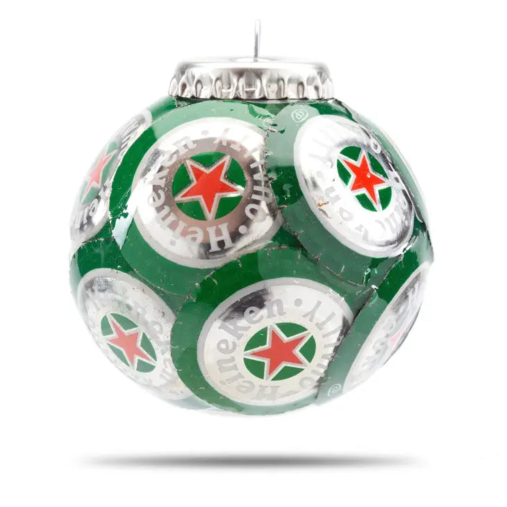 Bottle Cap Ornament - Heineken