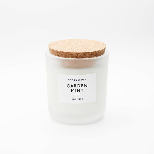 Tumbler 8oz Soy Candle - Garden Mint