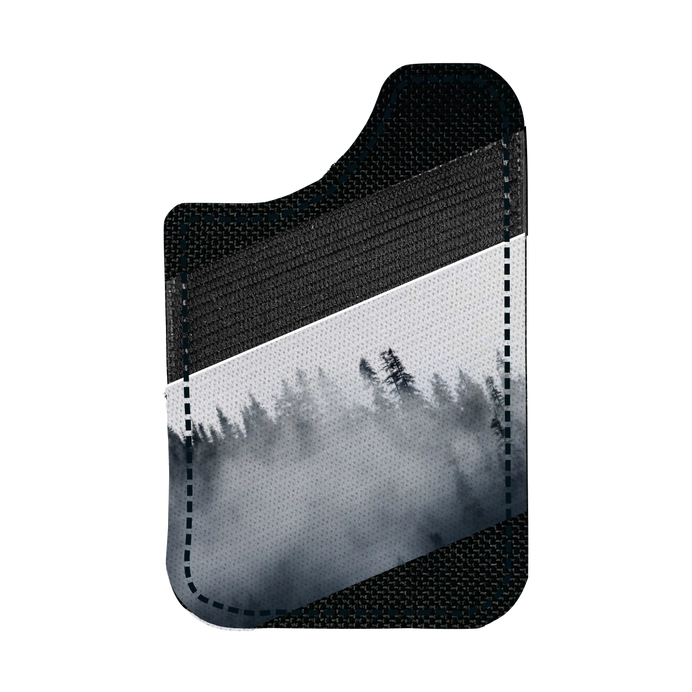 Magnetic Phone Elastic Wallet (Misty Trees)