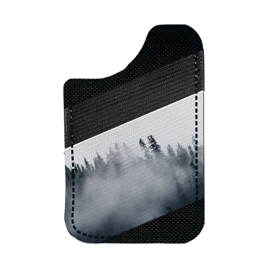 Magnetic Phone Elastic Wallet (Misty Trees)