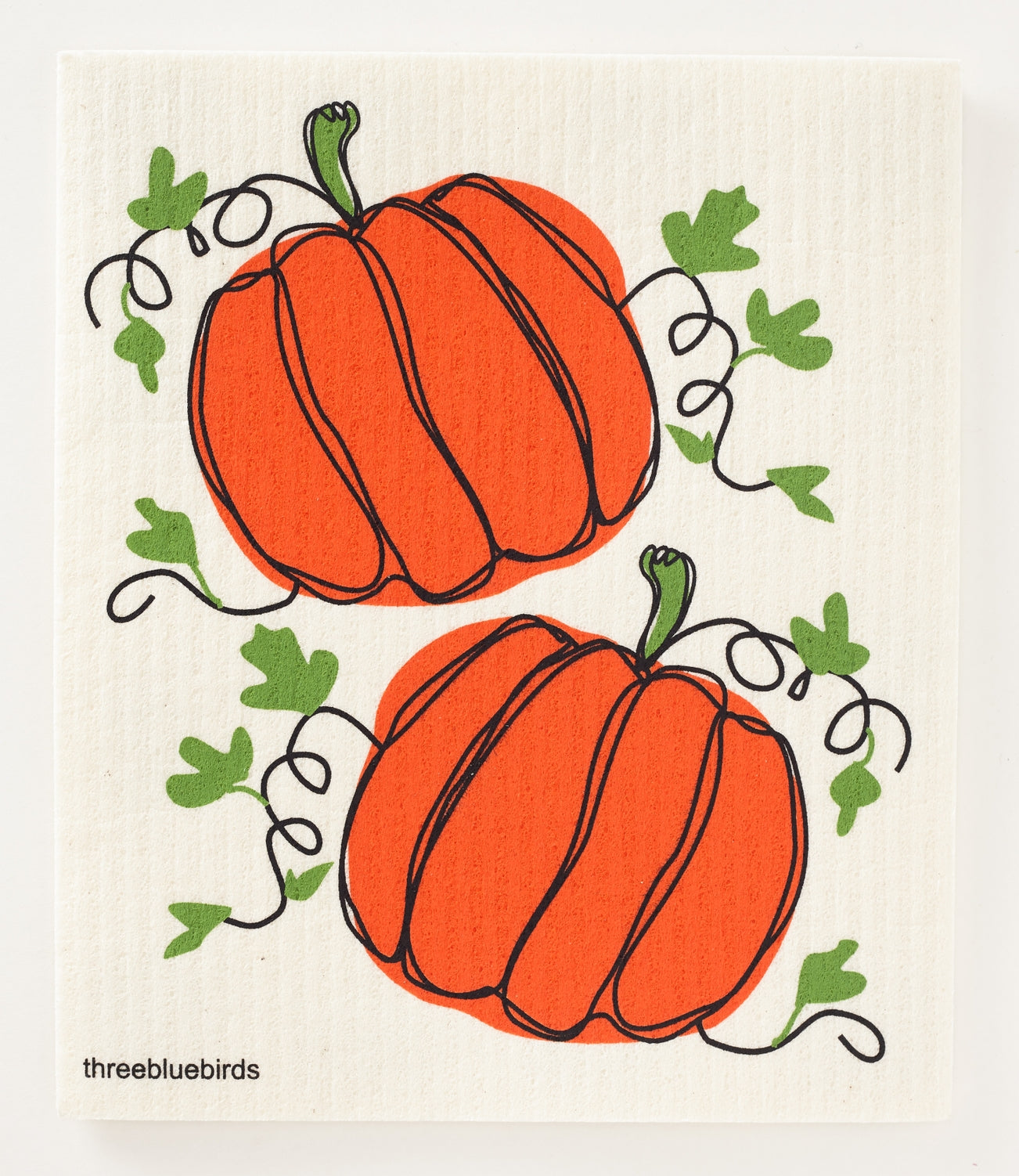 Swedish Dishcloth - Pumpkins